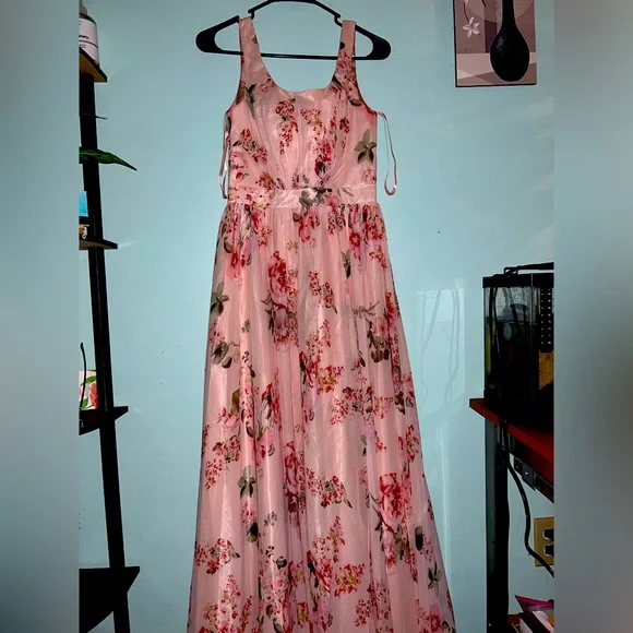 kleinfeld pink dress Blush & Color Wedding Dresses